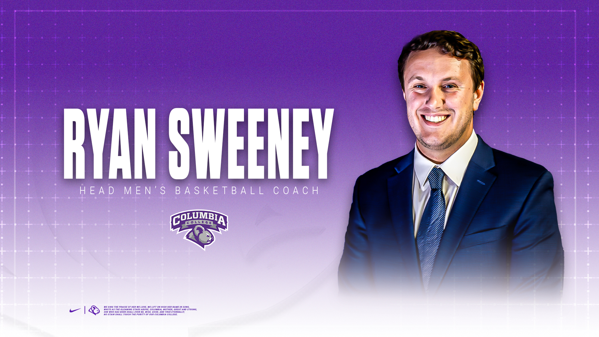 Sweeney Named Head Men's Basketball Coach
