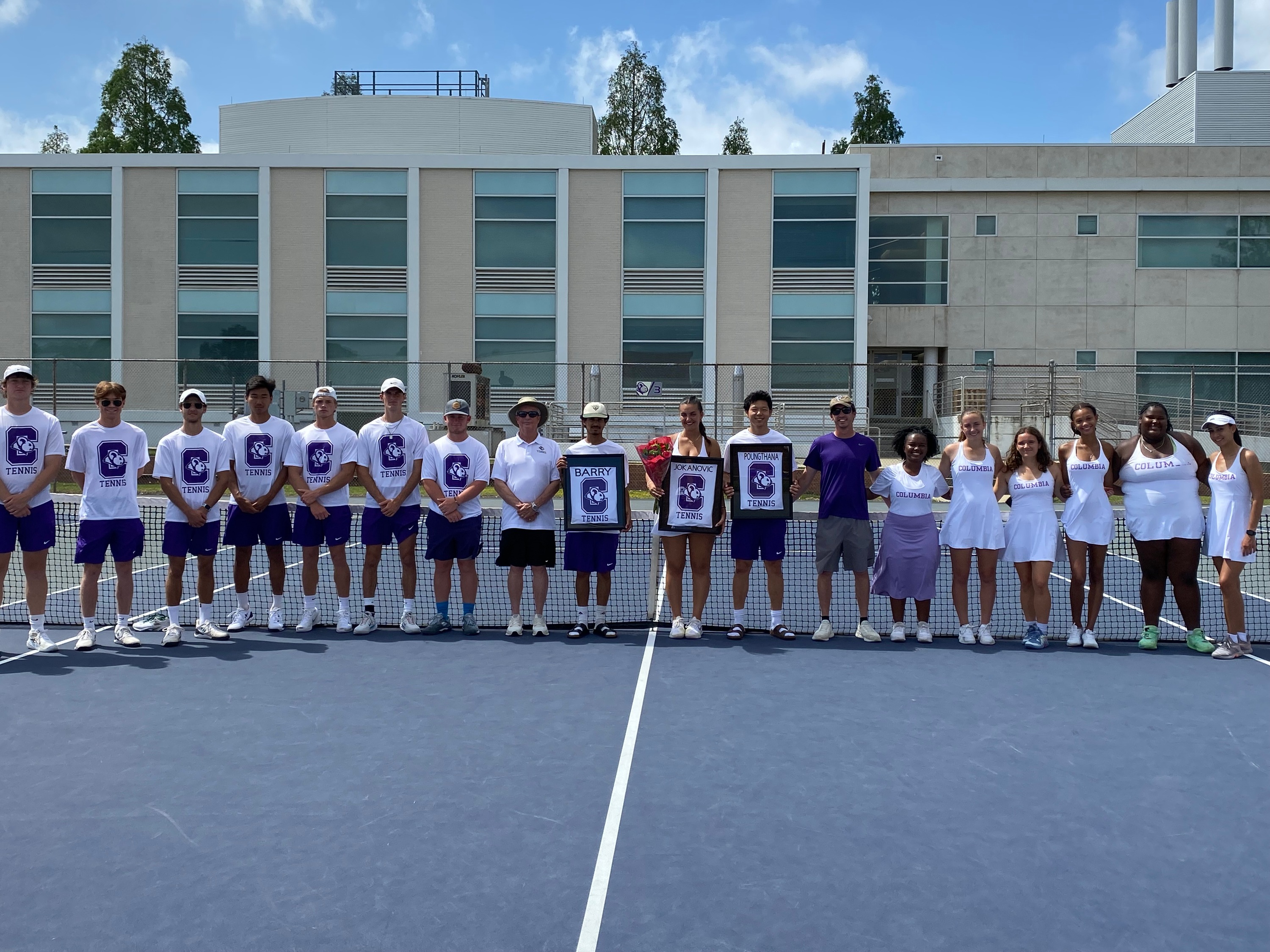 Koala Tennis Teams Sweep JWU on Senior Day