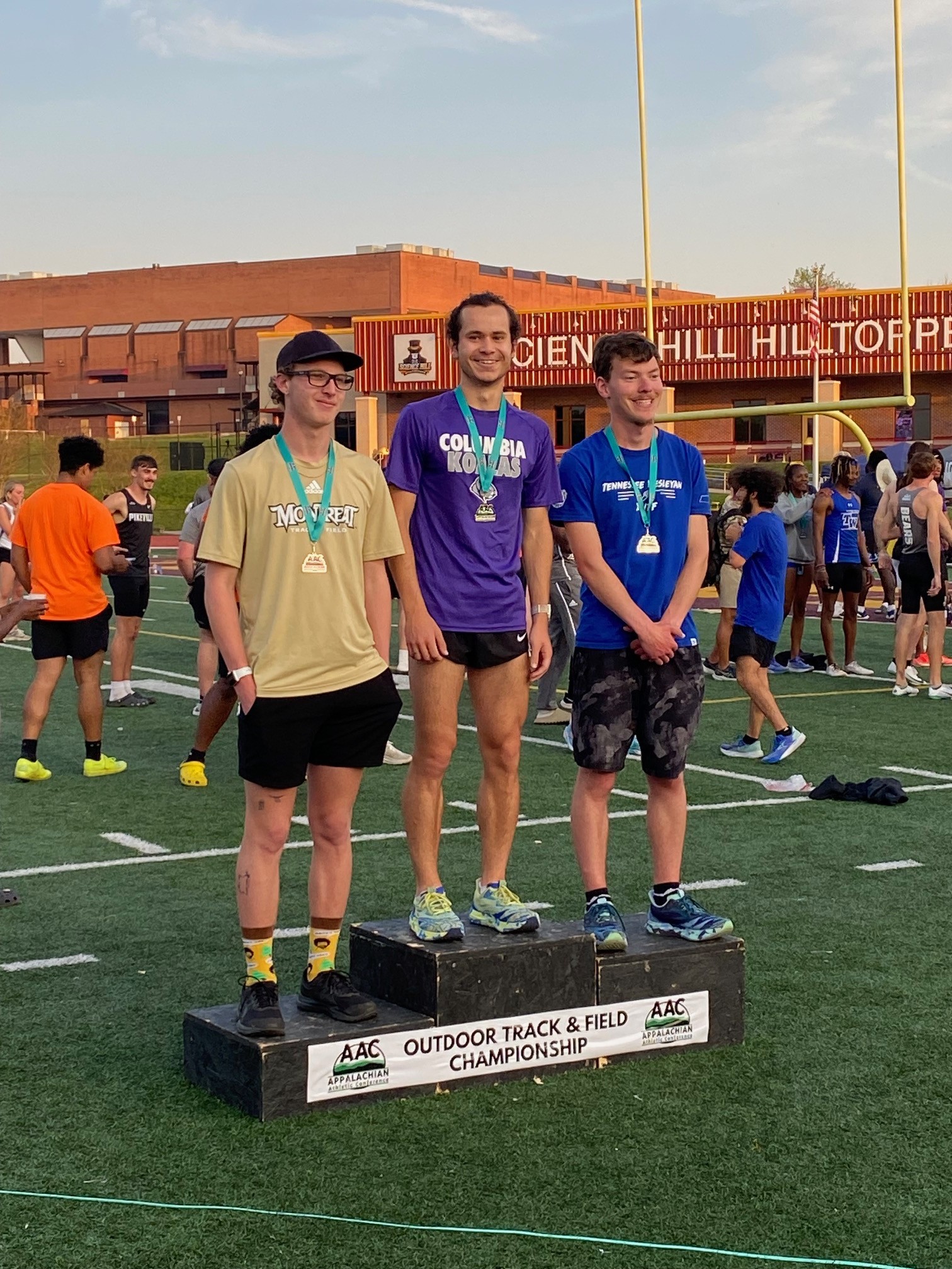 Dorde Racic on podium as Racewalk Champion